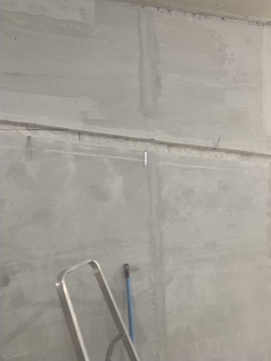 Монтаж штроба закладка трассы кондиционера, Проспект Куприна 1 корпус 2 ...