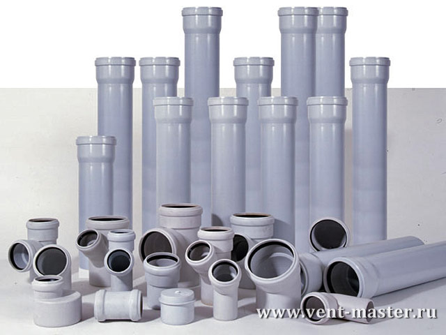 Пластиковые трубы для монтажа канализации